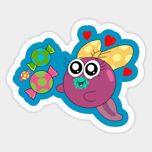 Polly's Candy Love Sticker